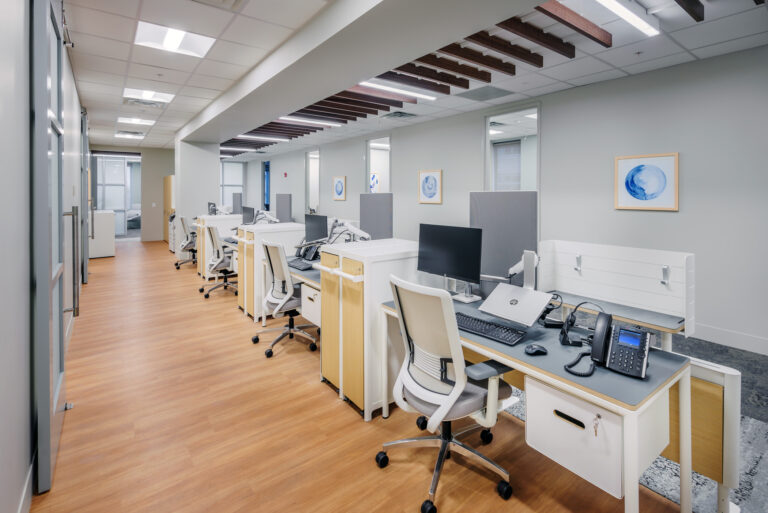 C9 Desk + Edison Senior Rail