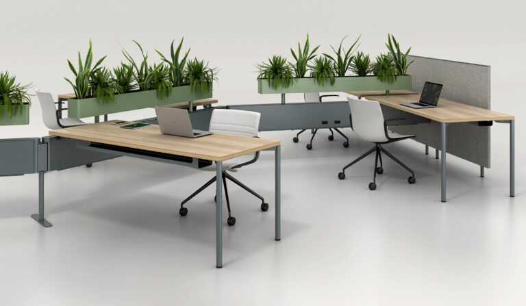 Edison Junior Rail + Edison Riser Desk