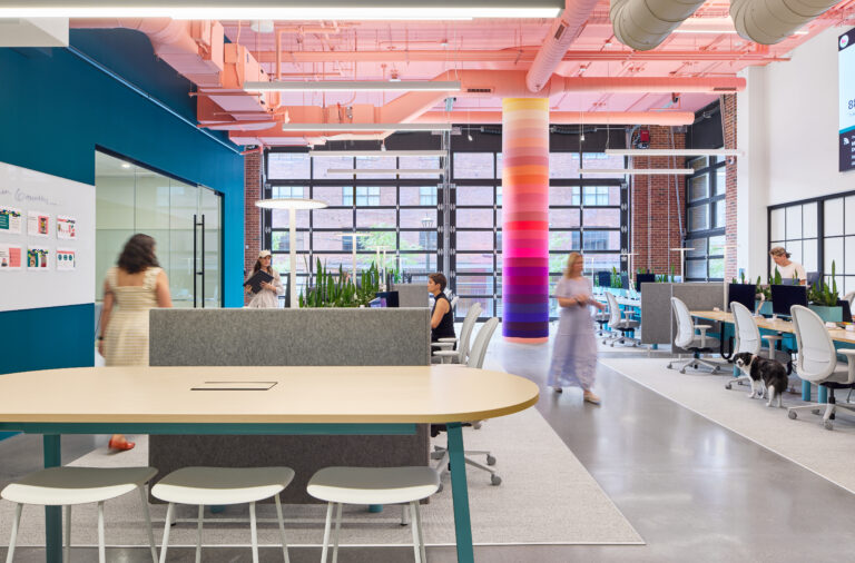 Haven Social Tables & Edison Workbench